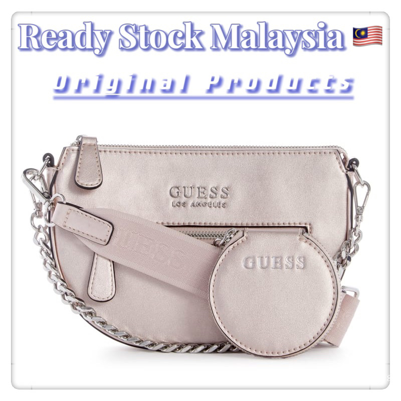 🇲🇾🔥READY STOCK MALAYSIA🔥Guess Factory Ori Ocata Women’s Hangbag 2in1