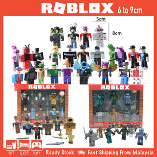 6/8 Pcs/set Funny Roblox Rainbow Friends Action Figures Toys Model Doll  Cake Toppers Kids Gift