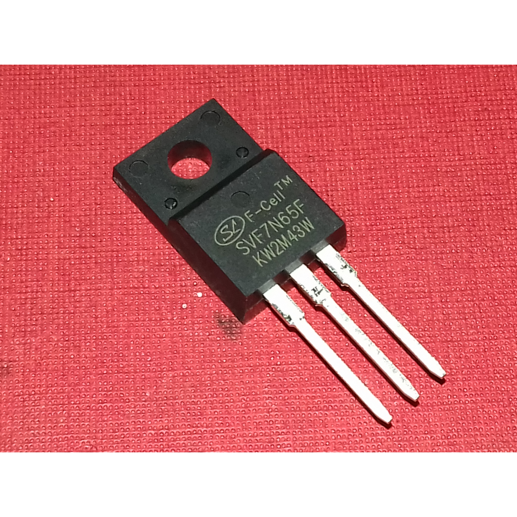(2713) SVF7N65F SVF7N65F SVF7N65F N-CHANNEL MOSFET TO-220F | Shopee ...