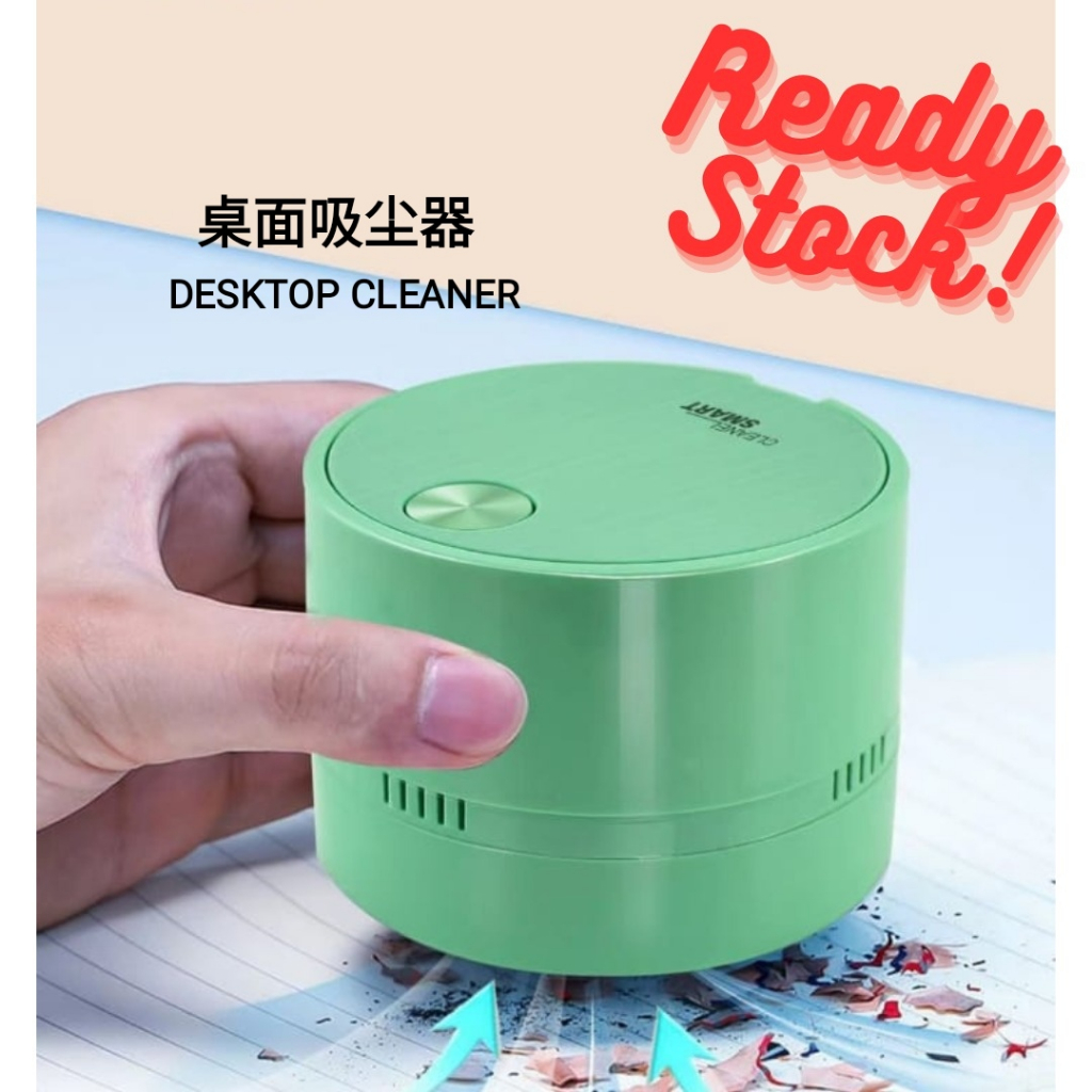 🔥Ready Stock🔥 Mini Desktop Vacuum Cleaner Wireless Keyboard Dust ...