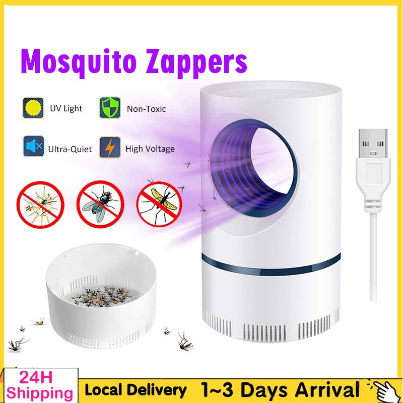 🔥Mini LED Mosquito Killer Light USB Charging Mosquito Killer Bedroom ...