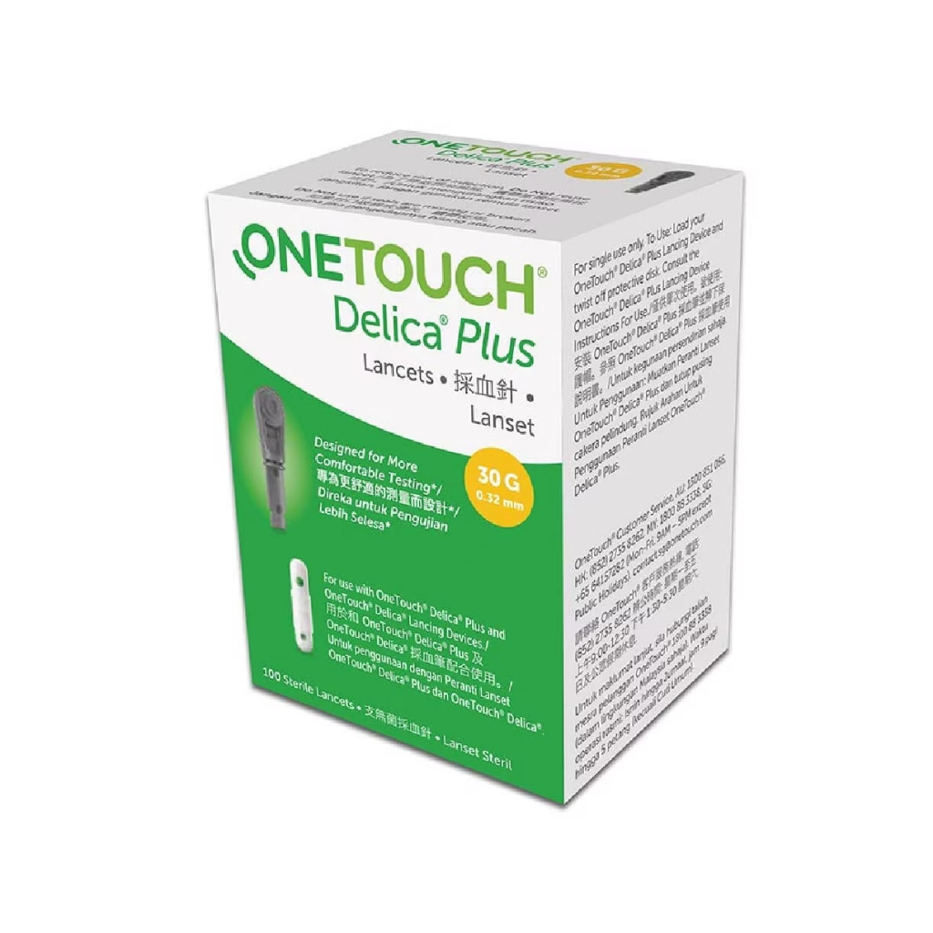 ONE TOUCH DELICA PLUS LANCET 100'S | Shopee Malaysia