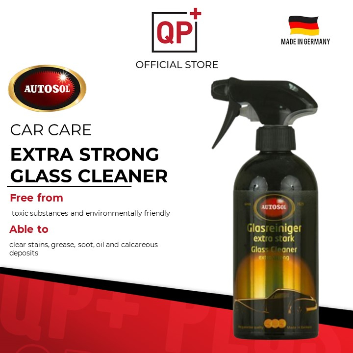 AUTOSOL EXTRA STRONG GLASS CLEANER (500ML) CLEAN STUBBORN SOILING OIL