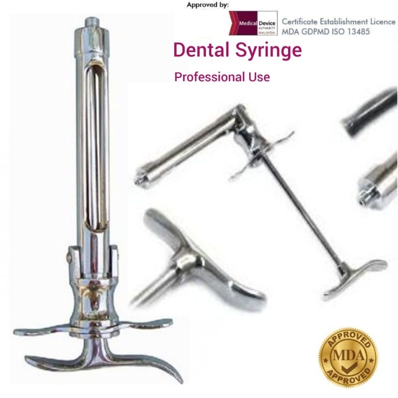 Dental Syringe Non Aspirating Dental Cartridge Syringes 2.2 ml Gigi