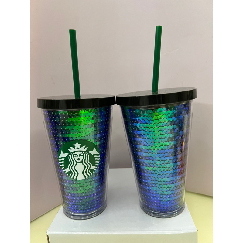 [Original] Starbucks Coffee JEDDAH Sequins Green Collection Mug 16