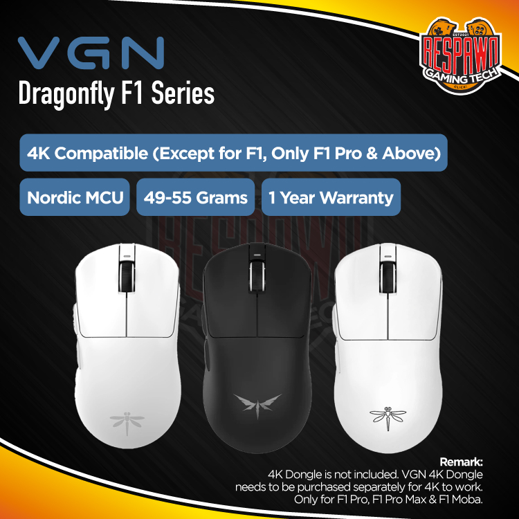 VGN Dragonfly F1 Series Wireless Gaming Mouse | Shopee Malaysia