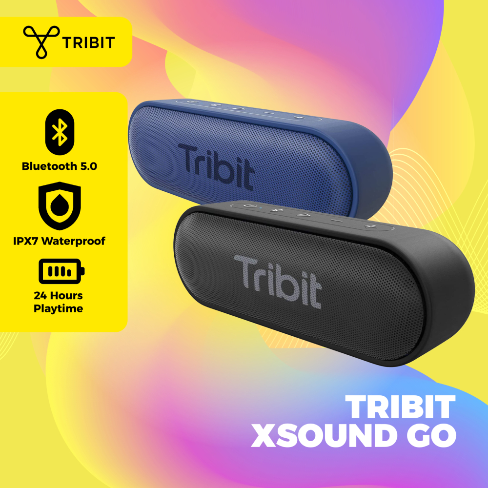 Tribit Xsound Go (Upgraded) 16W, Bluetooth Speaker 5.0, Charging C