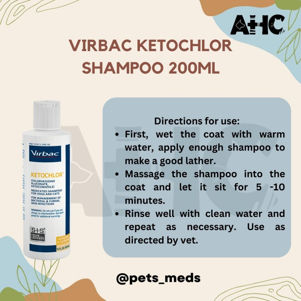 Ketochlor shampoo uses hotsell