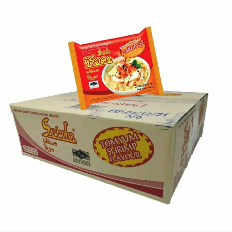 Maggie Siam Serda Thailand Box Pcs Maggi Tomyam Serda Maggi