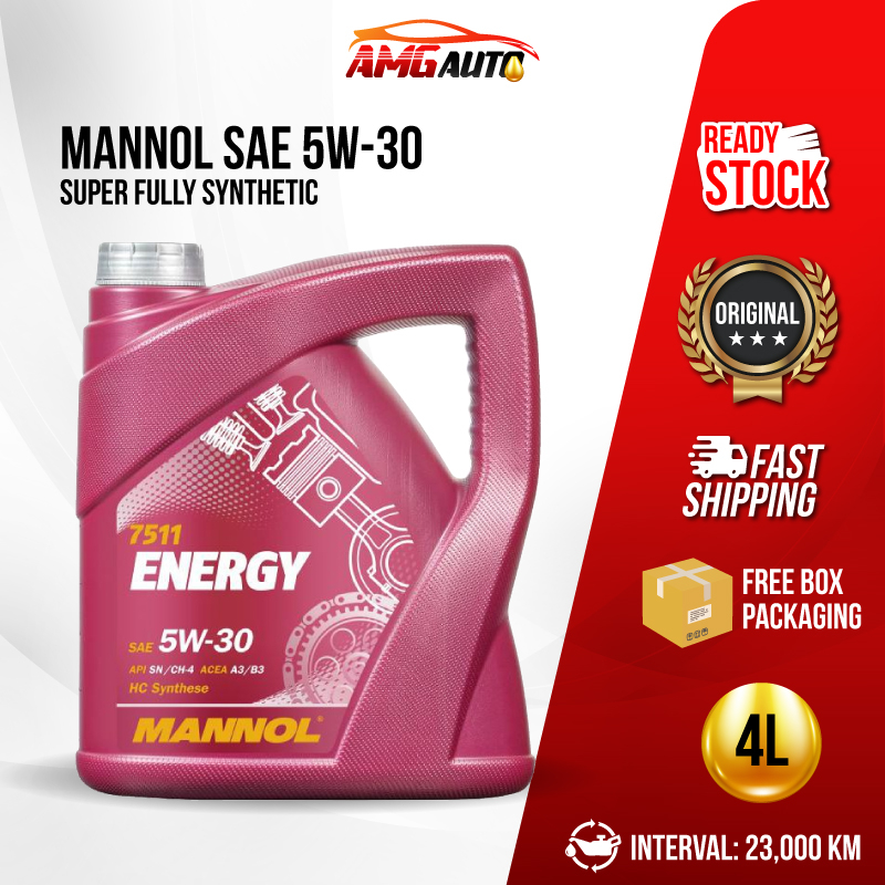 MANNOL SUPER FULLY SYNTHETIC ENERGY 5W30 (4L)