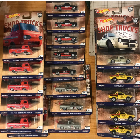 Hot wheels car culture best sale shop trucks