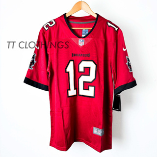 Nike Tampa Bay Buccaneers Shirt Adult 2XL XXL Red Tom Brady #12 NFL  Football