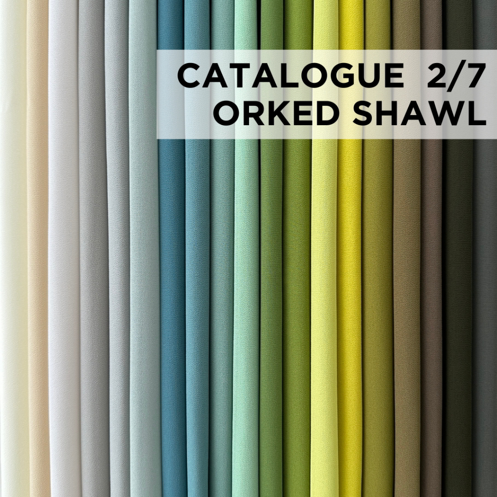 ORKED INSTANT SHAWL PLAIN - ESPRESSO main image 0