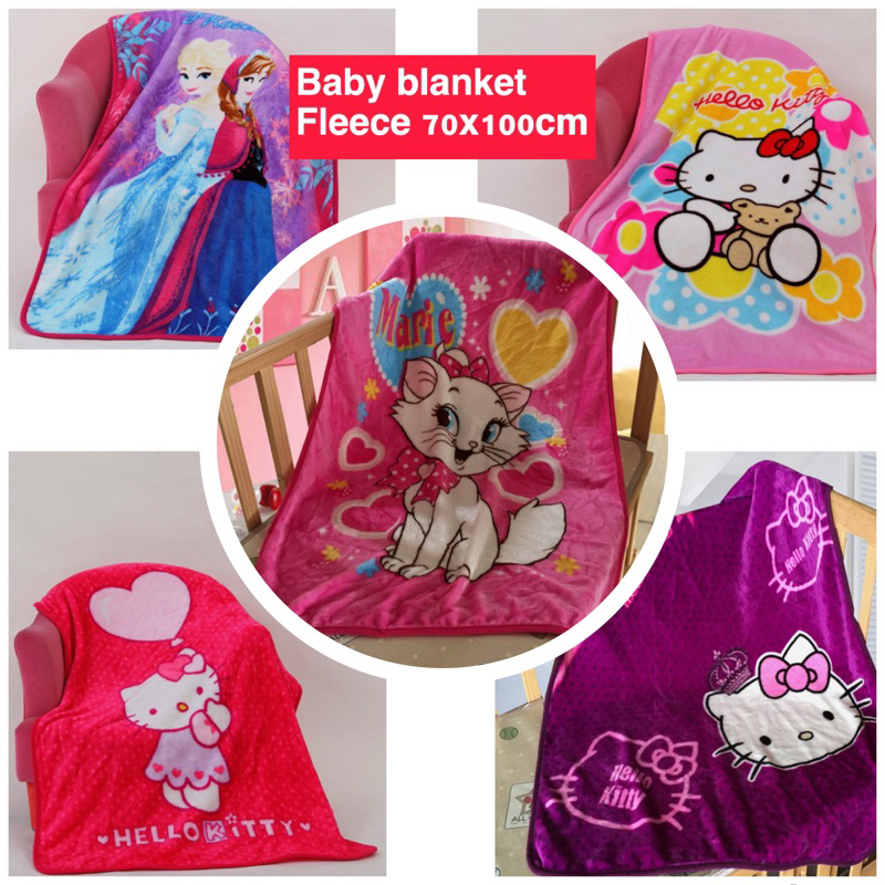 sale 9.9 Baby Blanket soft 70x100cm blanket baby selimut gebu/fleece blankets Shopee Malaysia