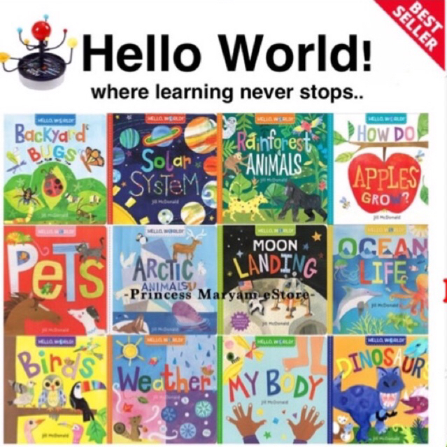 【MaryamBOOKS LIVE 12PM】 ORIGINAL Hello World Solar System My Body ...