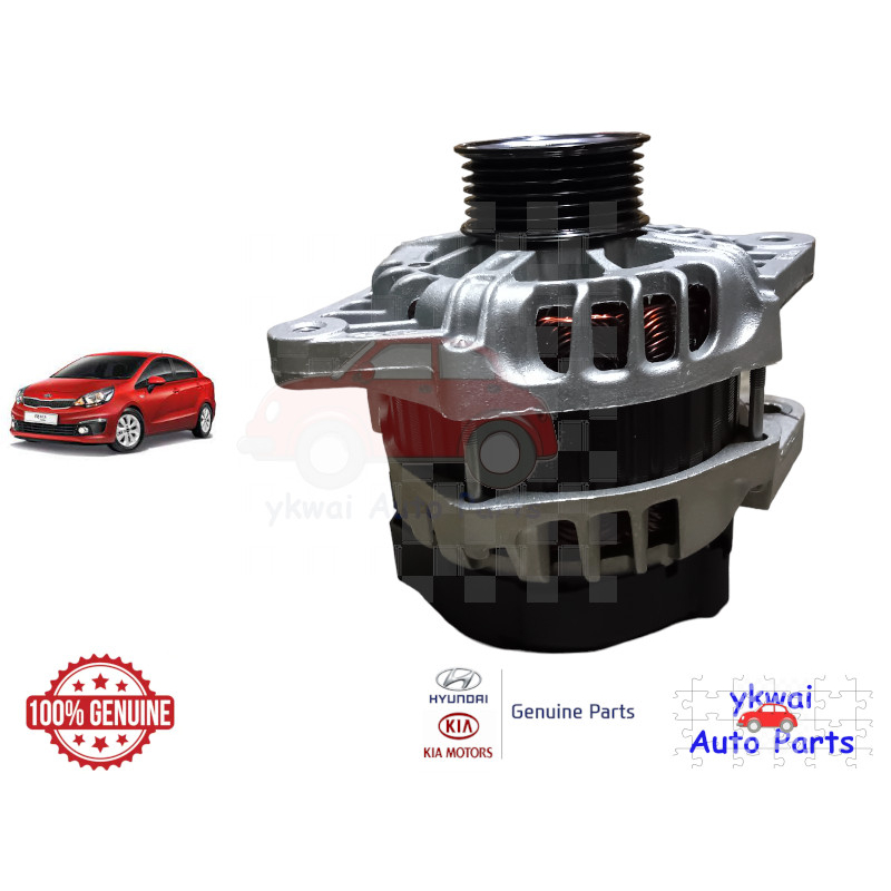 Genuine Hyundai Alternator ASSY for Kia Rio UB Sedan K2 (2015) - 37300 ...