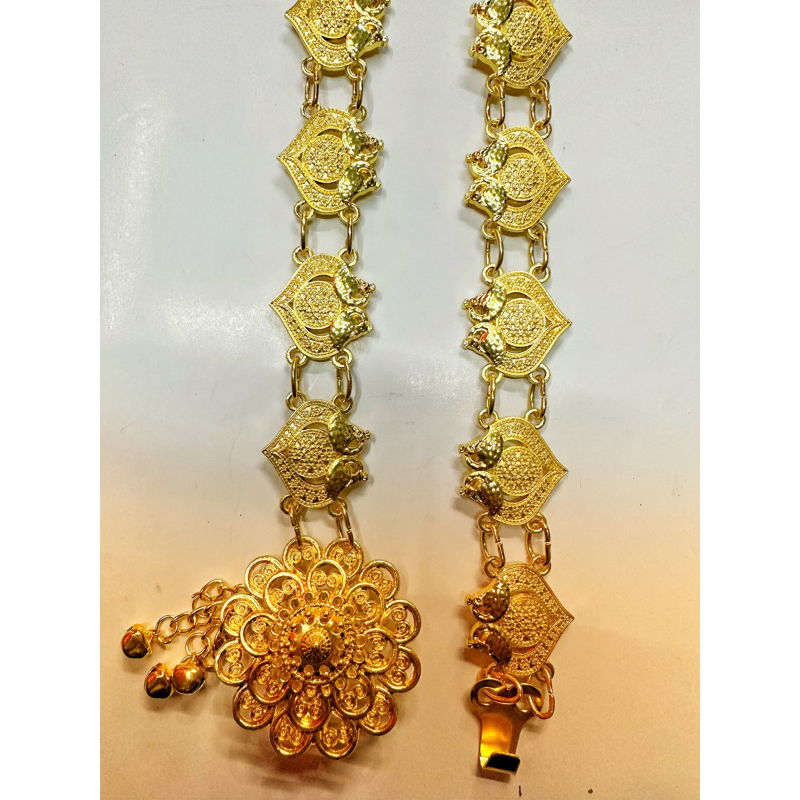 Gold belt Tali pinggang thai/ Tali pinggang baju kebaya/ TALI PINGGANG