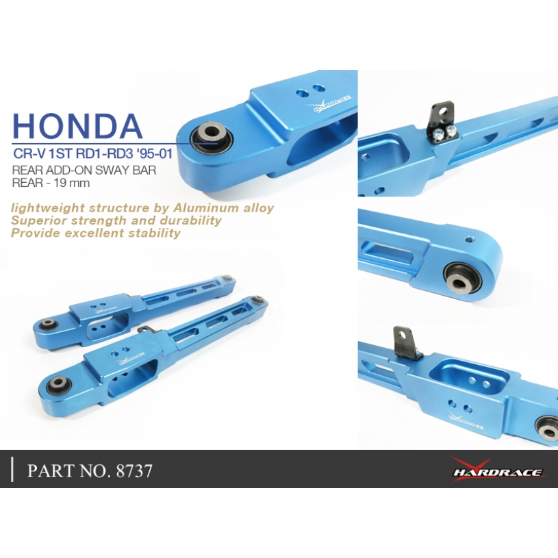 Hardrace REAR LOWER CONTROL ARM Honda CRV RD1 8737 Shopee Malaysia