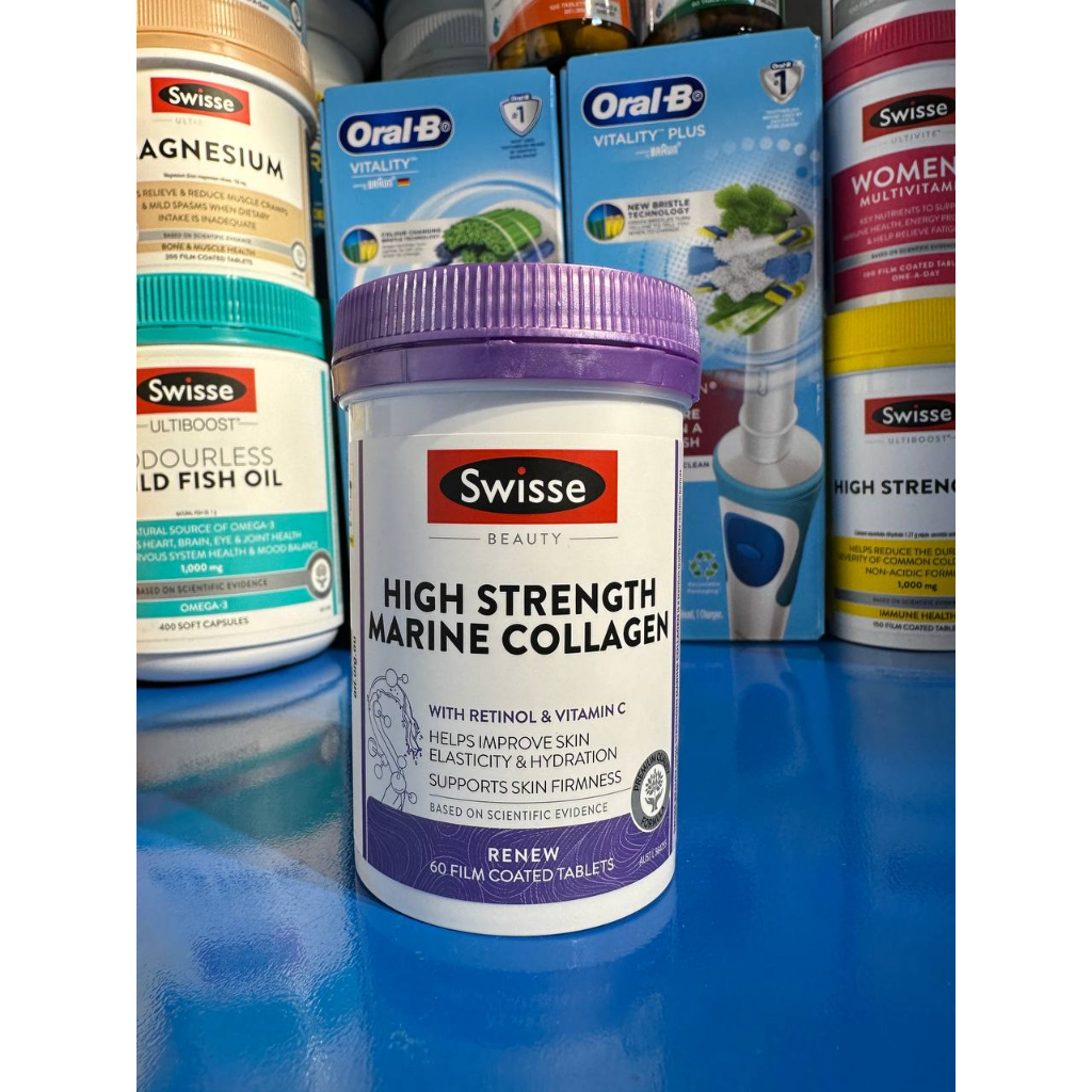 Swisse Beauty High Strength Marine Collagen Tablets 60 pack