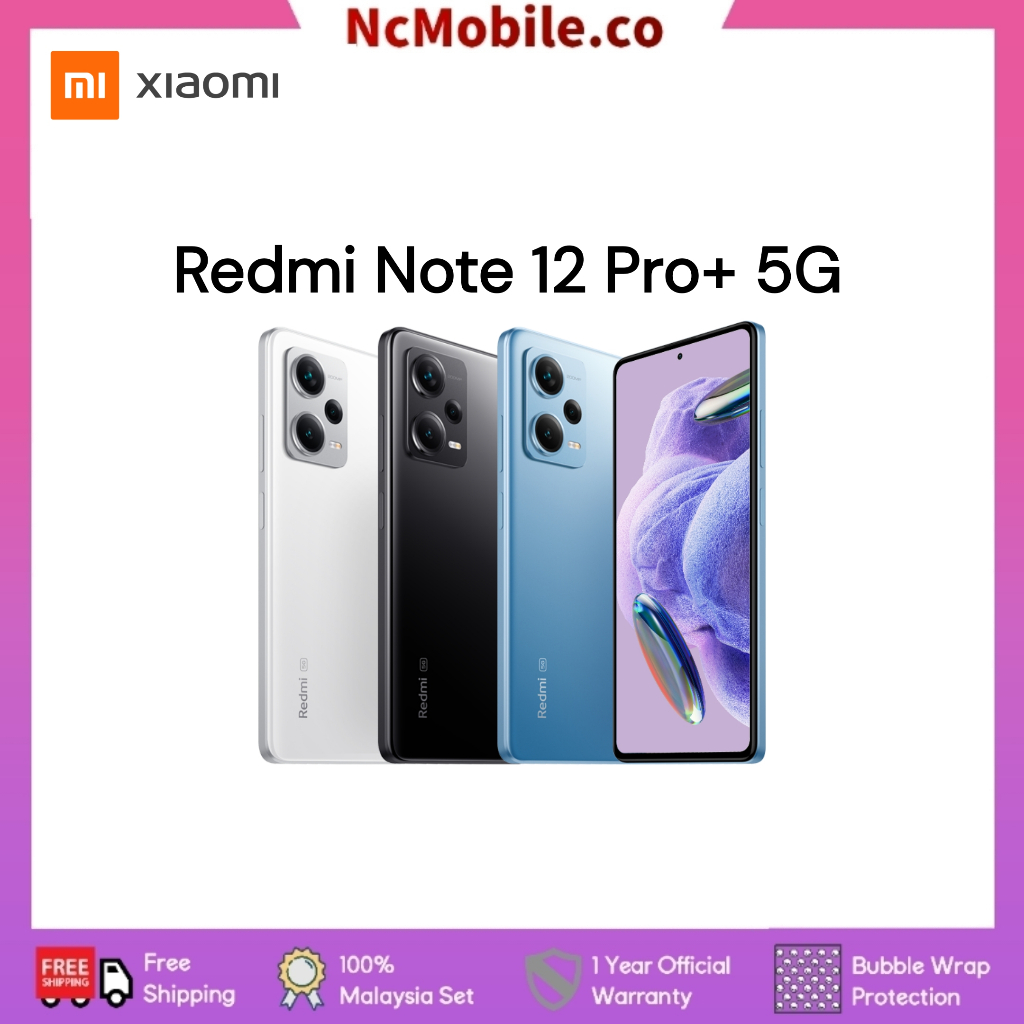 Buy Refurbished Xiaomi Redmi Note 12 Pro Plus 5G 8/256GB Blue