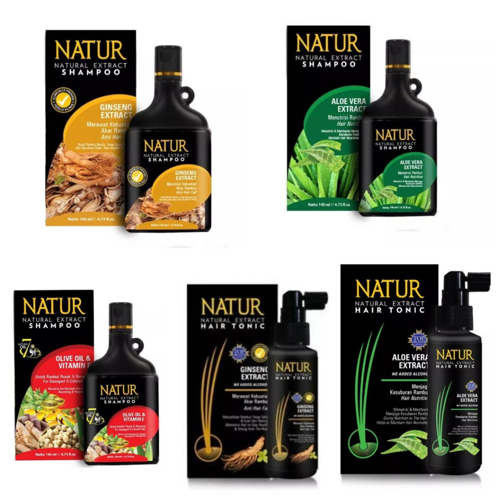🌿 Natur Hair Tonic & Syampu Ekstrak Semulajadi – Kukuhkan Akar Rambut ...