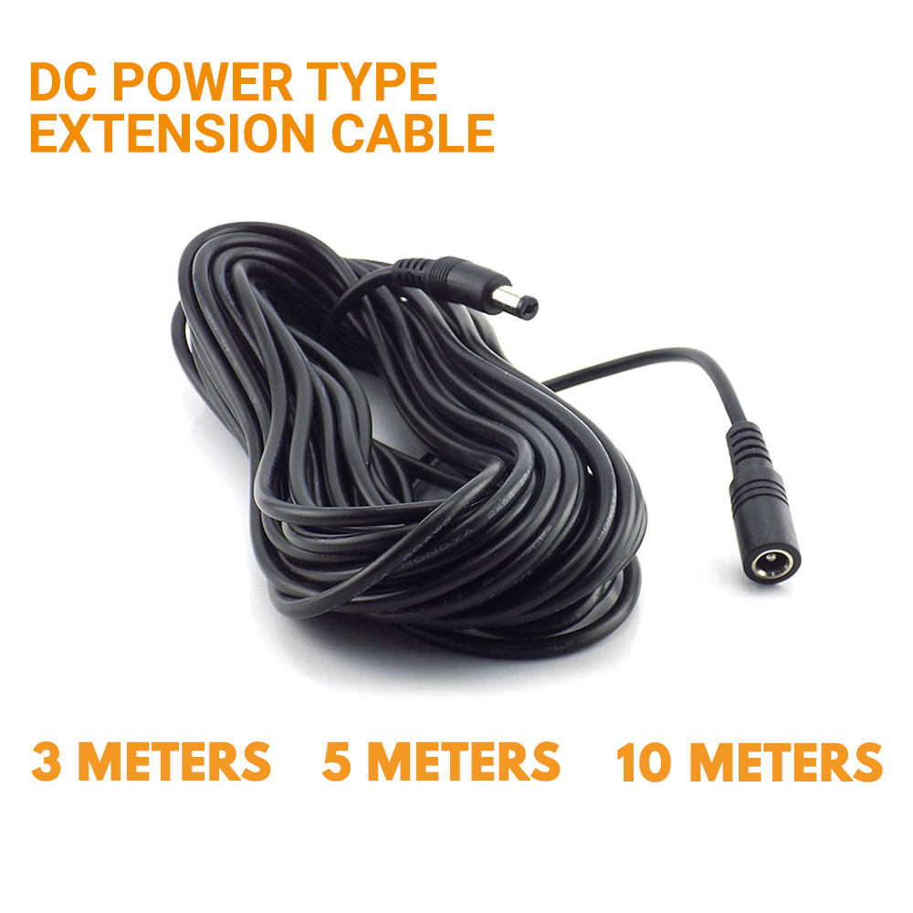 DC Extension Cable 12V Male Female Power Cord Cable Suitable For Imou