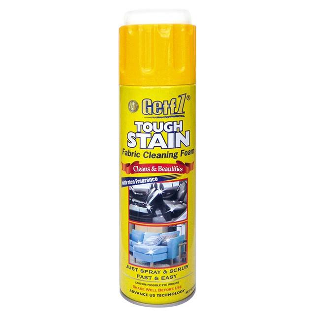 Getf1 Tough Stain Fabric Cleaning Foam Car Care Multi Cleaner (500ml) Shopee Malaysia