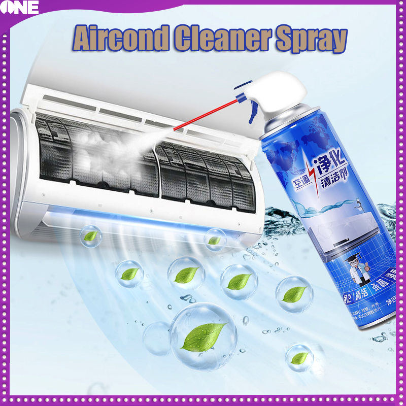 FJONE 500Ml Aircond Cleaner Spray For Air Cond Cleaner And Dust Freeze