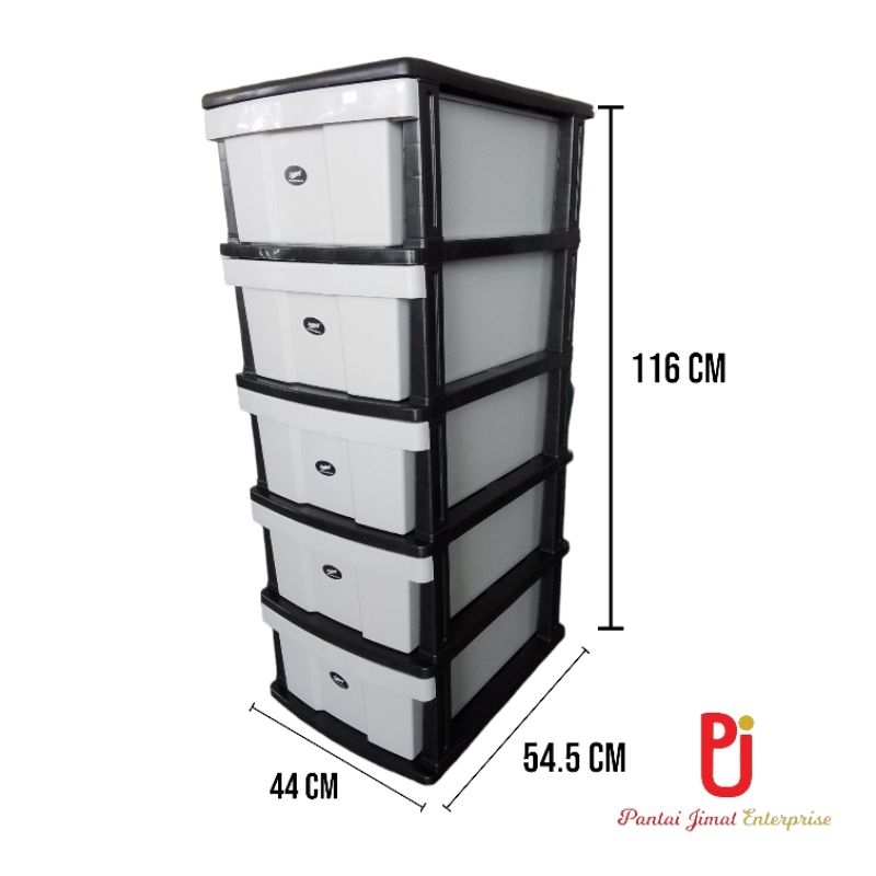 5 tier Premium Drawer/ Storage Cabinets/ Drawer Cabinet/ Plastic Drawer ...