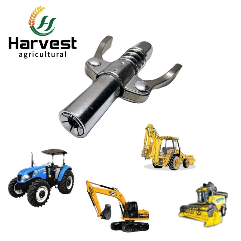 Double Handle Grease Gun Coupler (10000PSI) Heavy Duty Shopee Malaysia