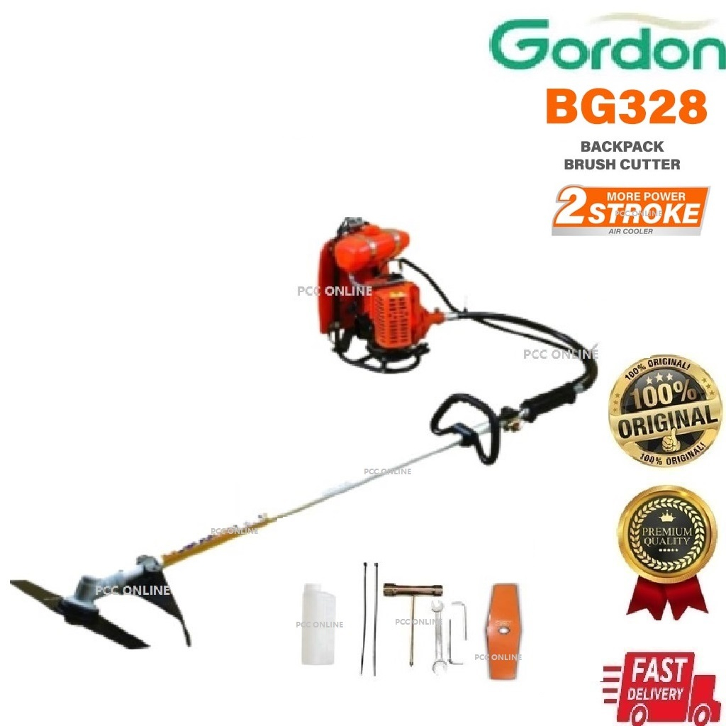 GORDON GBC-BG328 BRUSH CUTTER BACKPACK BRUSH CUTTER|MESIN RUMPUT GALAS ...