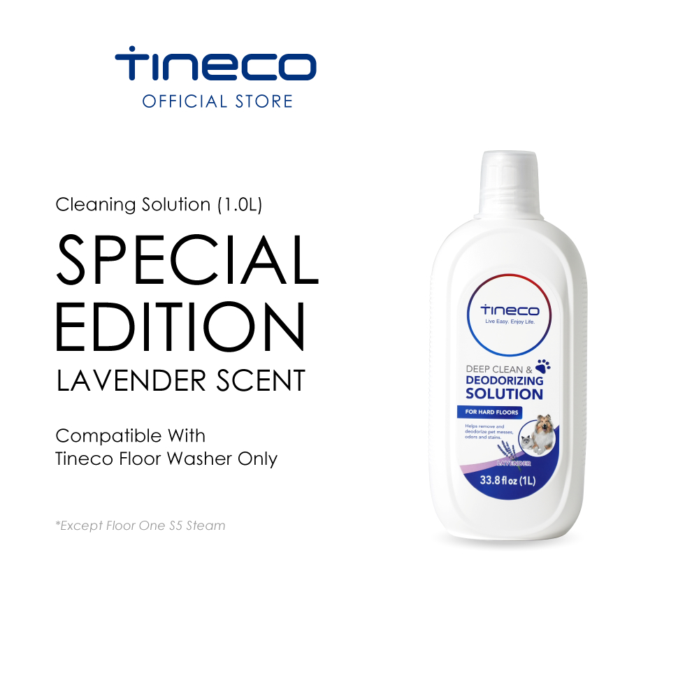 [Lavender Scent Edition] Tineco 1000ml MultiSurface Deodorizing Cleaning Solution for iFloor