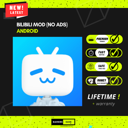 [LIFETIME PREMIUM] ⚡️ BILIBILI MOD⚡️ NO ADS⚡️ WITH WARRANTY ⚡️LATEST