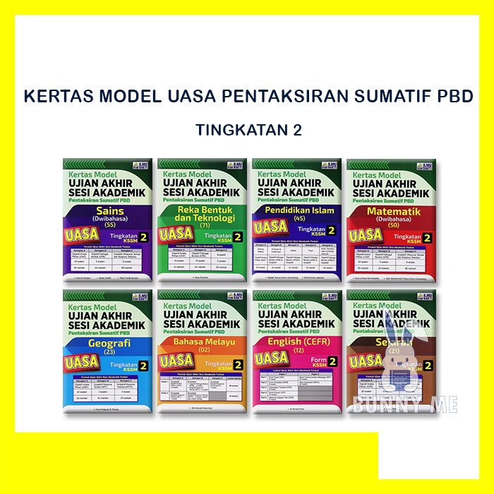 [BUNNY] 2023 BUKU LATIHAN : KERTAS MODEL UASA PENTAKSIRAN SUMATIF PBD ...