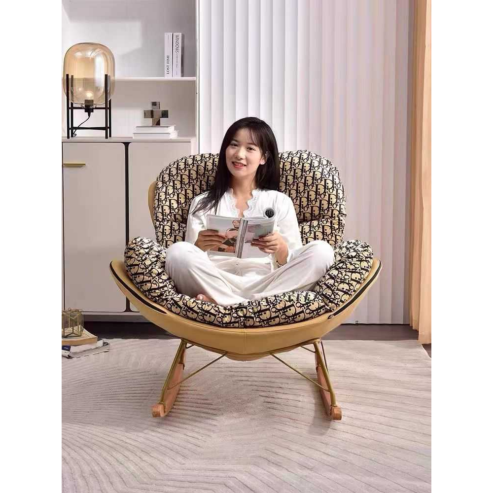 Rocking Chair Single Sofa Bed / Recliner Chair Lazy Sofa Shopee Malaysia