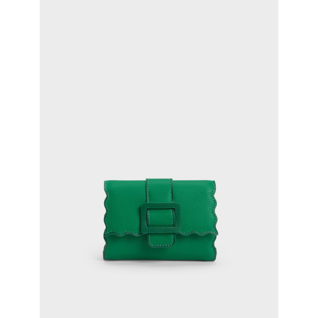 CHARLES&KEITH Waverly Scallop-Trim Wallet ウォレット/送料込 org.jpg