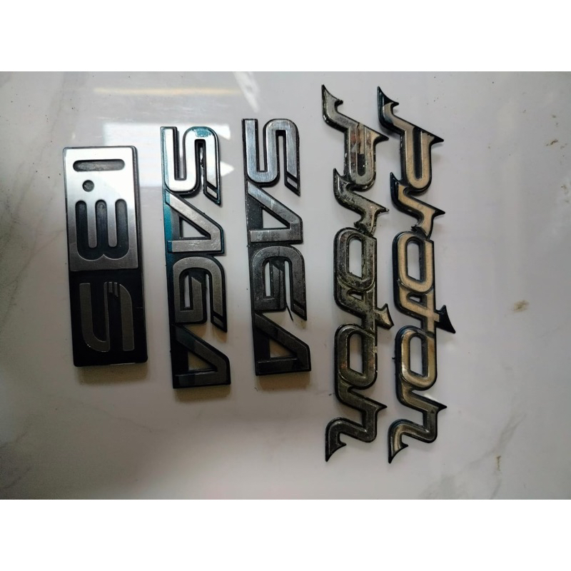 PROTON SAGA 1.5 S WORDING EMBLEM LOGO PROTON EMBLEM JAWI | Shopee Malaysia