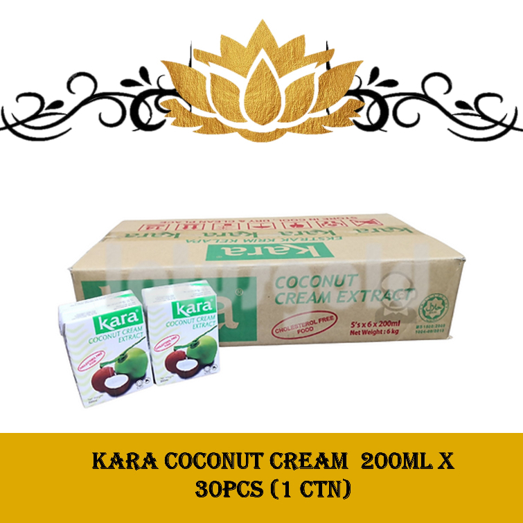 KARA COCONUT CREAM 200ML X 30PCS (1 CTN) Shopee Malaysia