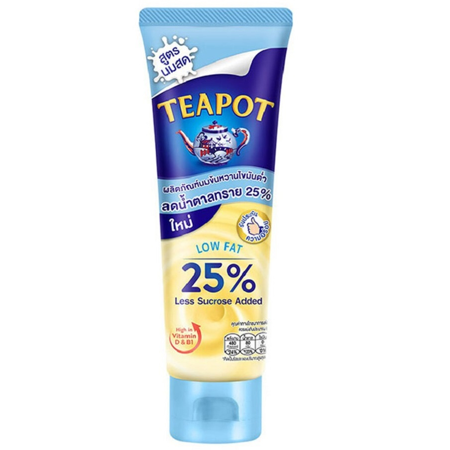 Teapot sweetened condensed milk Reduce sugar 25 170 g Shopee Malaysia