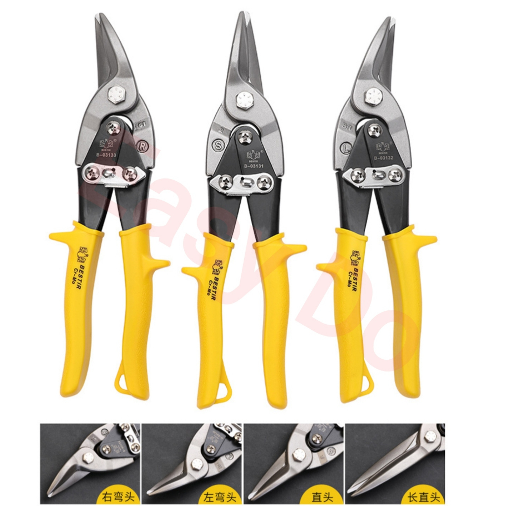 10 CHROME-MOLY RIGHT-CUTTER AVIATION SNIPS