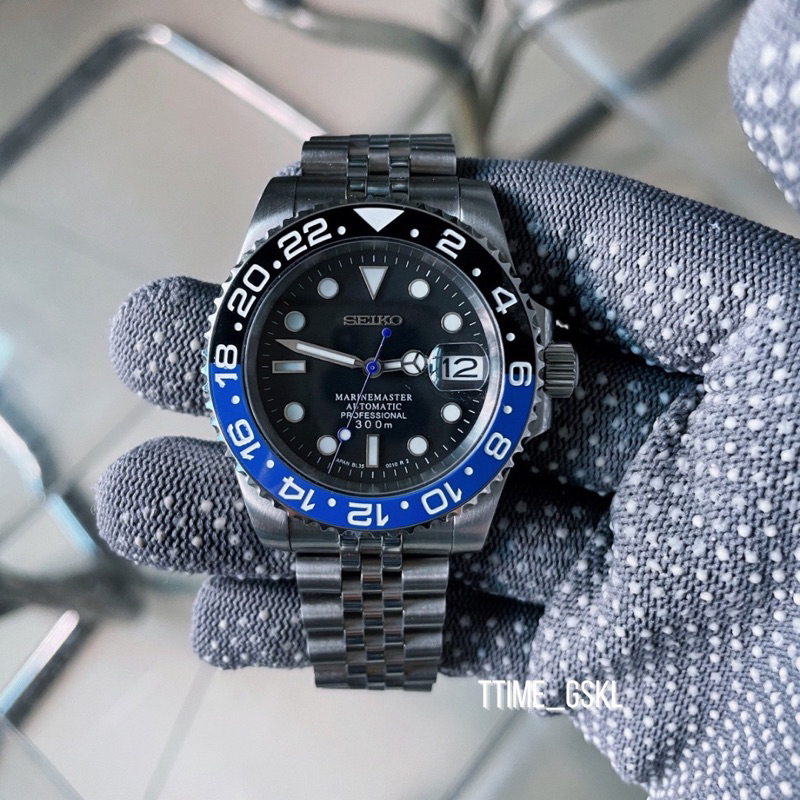 Seiko batman bezel hotsell