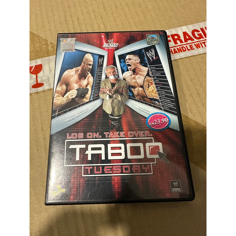 Vcd Dvd Wwe Wwf Wrestling Gusti Original | Shopee Malaysia