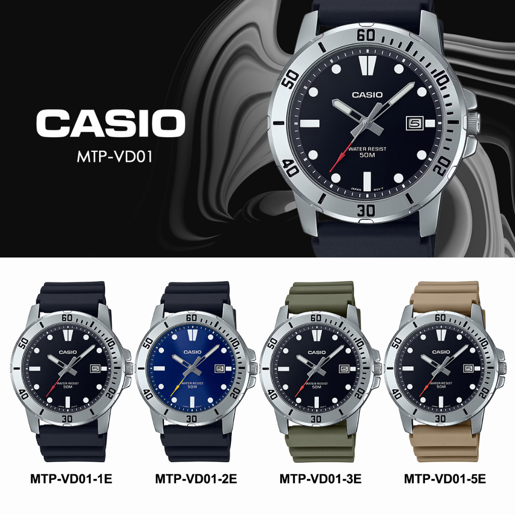 Jam top casio mtp