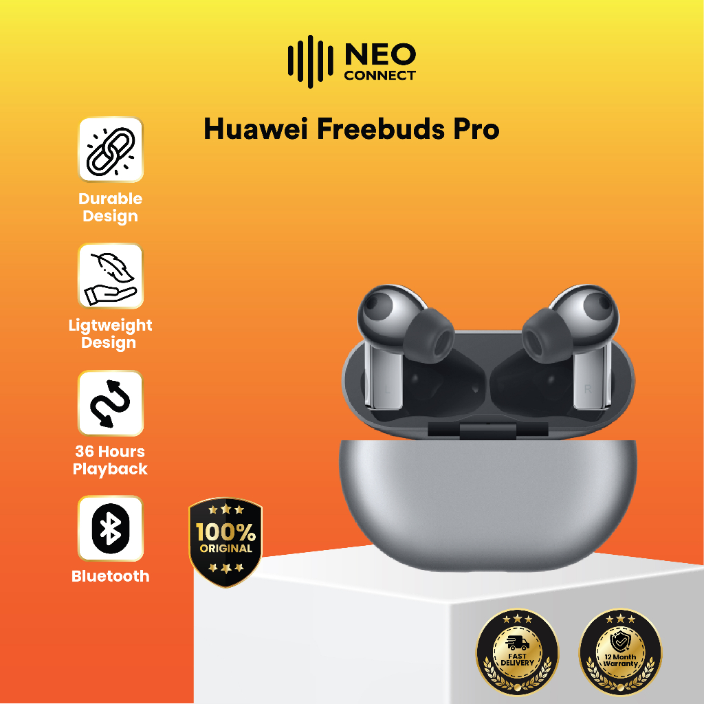 Huawei Freebuds Pro l Original Huawei Malaysia Set [NEW] | Shopee Malaysia