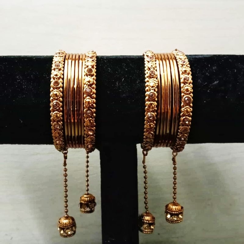 INDIAN BANGLE SET/GOLD/SILVER BANGLE SET Shopee Malaysia