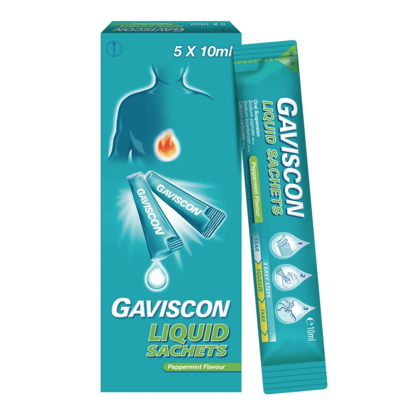 GAVISCON LIQUID SACHET 5X10ML [EXP10/2024] Shopee Malaysia