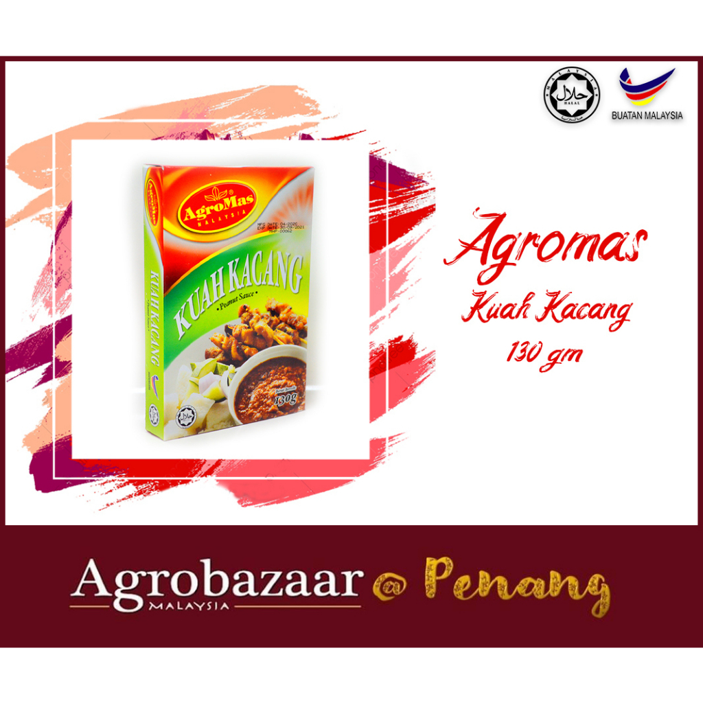 Agromas Kuah Kacang Segera Peanut Sauce Shopee Malaysia