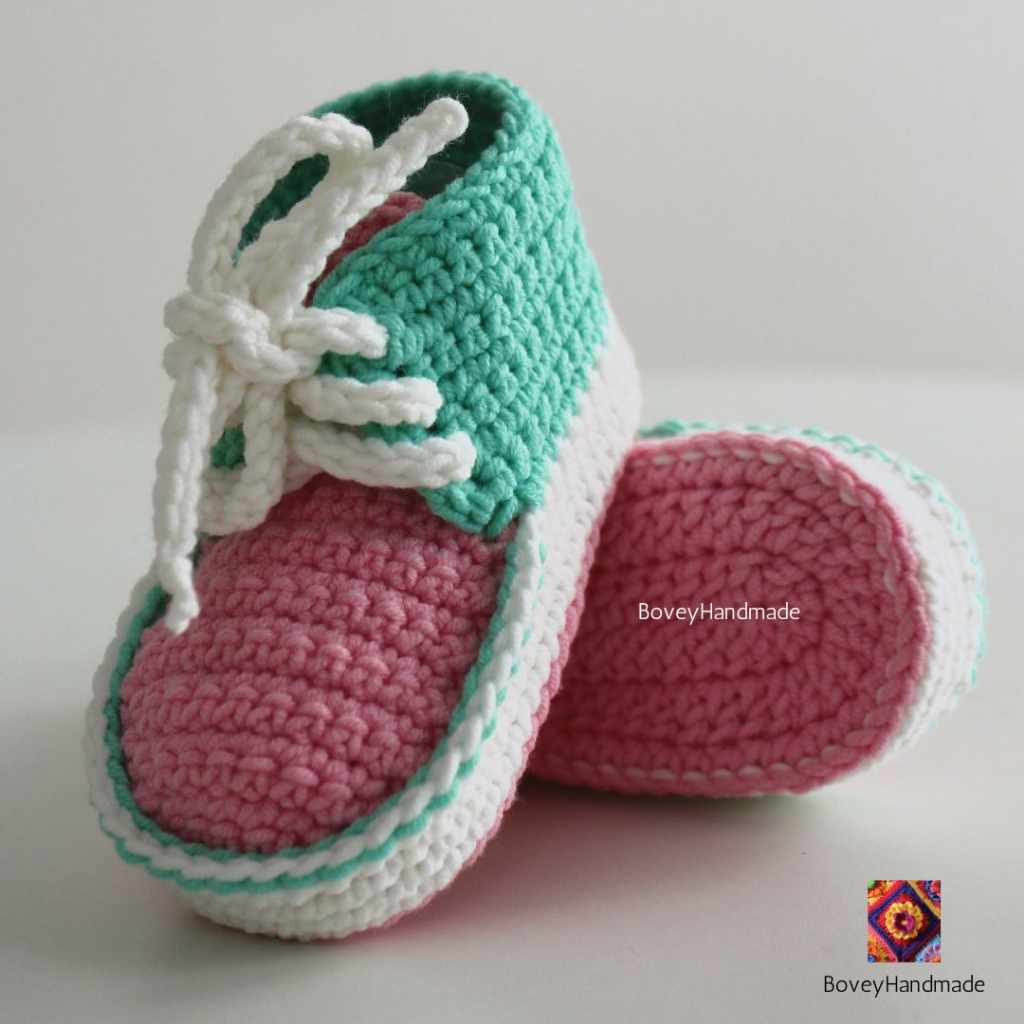 Crochet Baby Shoes/ Baby Booties/Knit Baby Sneakers /Benang Kait Kasut Bayi  / Handmade baby shoes / Photo Prop | Shopee Malaysia