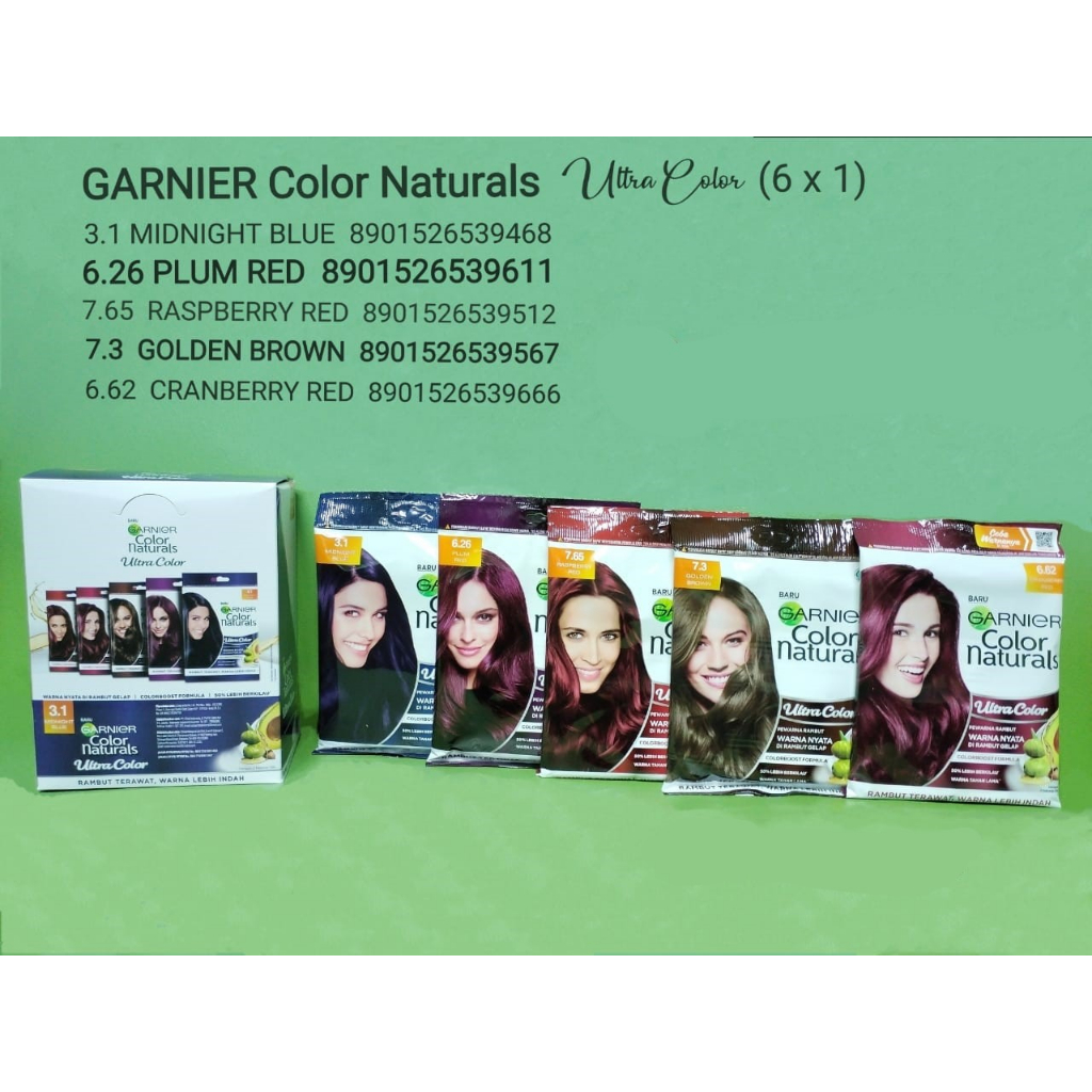 Garnier Hair Color Naturals [Ultra Color] Shopee Malaysia