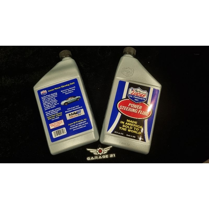 Lucas Power Steering Fluid 355 / 946 ml Shopee Malaysia